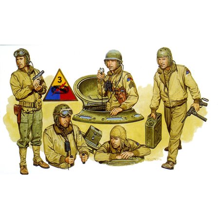 DRAGON Us Tank Crew(Nw Europe '44)