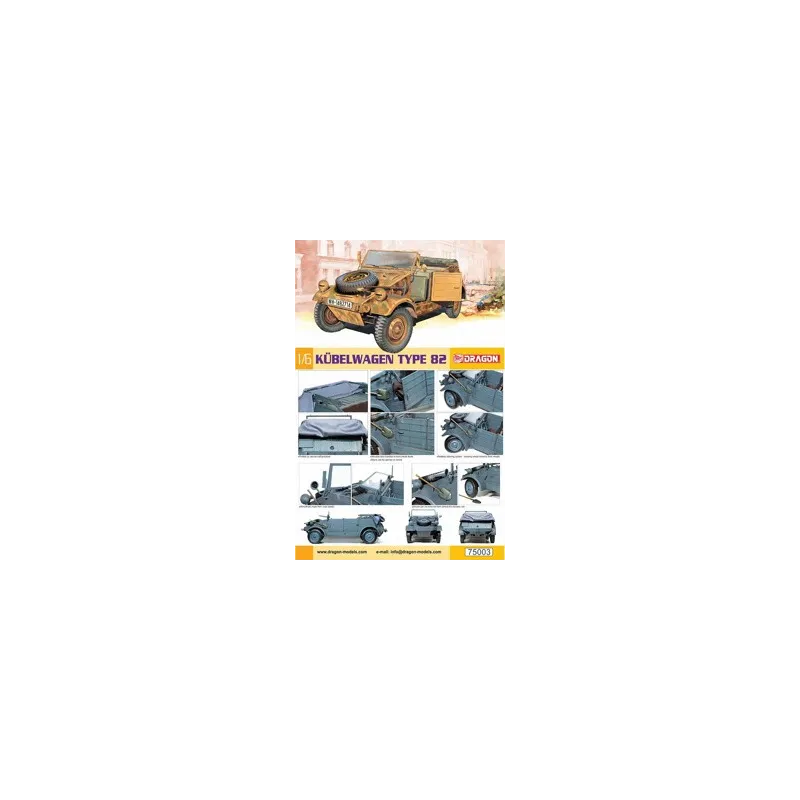 DRAGON 1/6 Kubelwagen Type 82