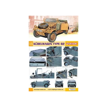 DRAGON 1/6 Kubelwagen Type 82