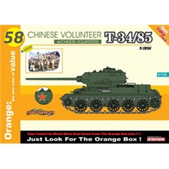 DRAGON 1/35 Chinese Volunteer T-34/85
