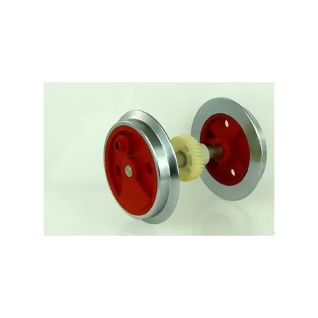 LGB STAINZ FR SHORT WHEELS AXLE + GEAR 