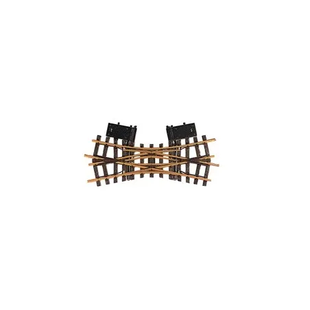 LGB Electric Double Slip Switch, 22.5Â°