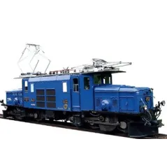 LGB Metal RhB Crocodile Electric Loco Ge 6/6 I 412 Ep. V Blue