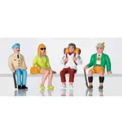 LGB Set of Seated Tourist Figures