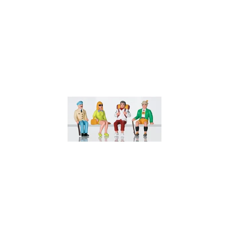 LGB Set of Seated Tourist Figures LGB Set of Seated Tourist Figures