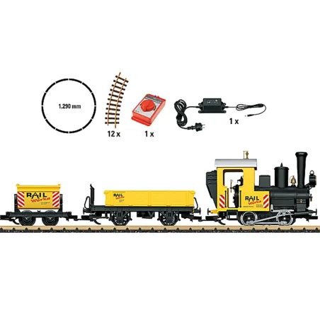 LGB CONSTRUCTION SITE TRAIN SET