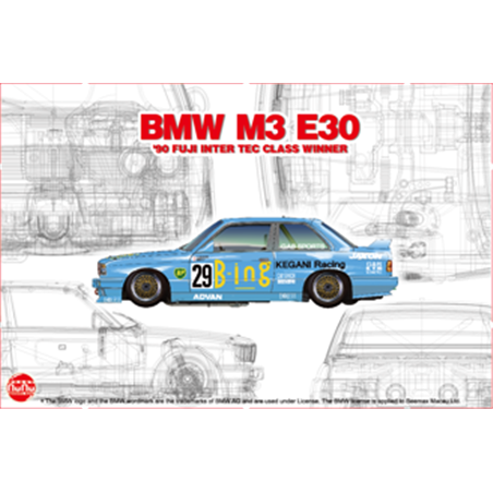 NUNU BMW M3 E30 Jtc  '1990 Intertec Class Winner