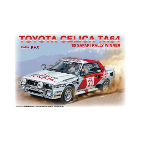 NUNU Toyota Celica Ta64 1985 Safari Rally Winner 
