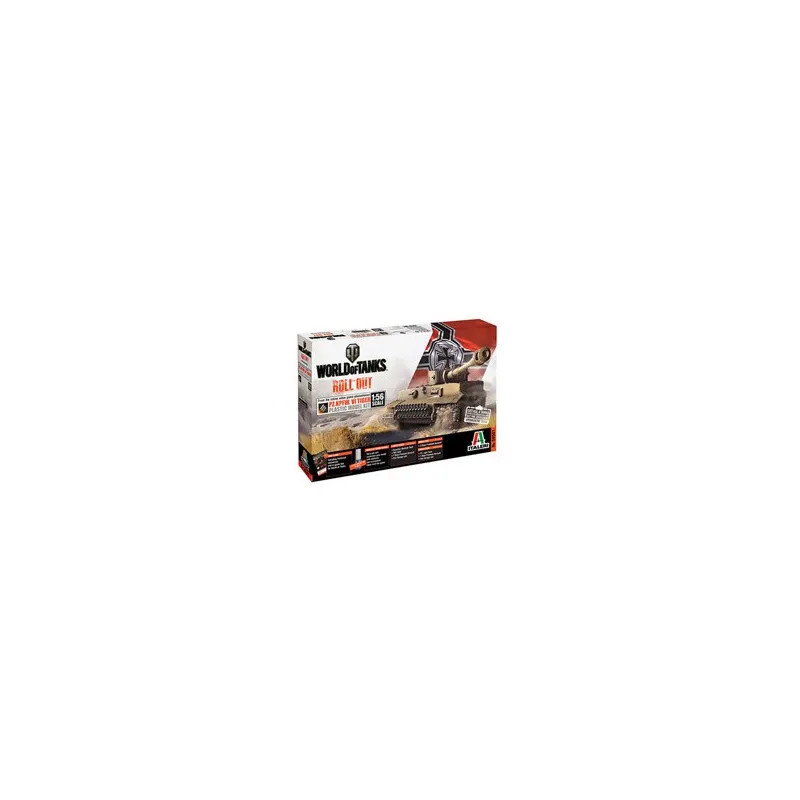 ITALERI TIGER 1 1/56 WORLD OF TANKS ITALERI TIGER 1 1/56 WORLD OF TANKS