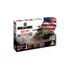 ITALERI SHERMAN 1/56 WORLD OF TANKS