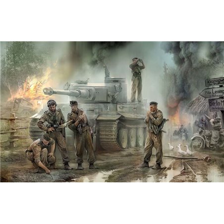 ZVEZDA Ger. Tank Crew WWII Late (1943-1945)