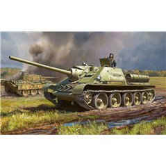 ZVEZDA SU-85 Self Propelled Gun