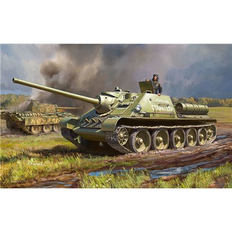 ZVEZDA SU-85 Self Propelled Gun
