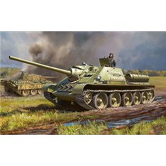 ZVEZDA SU-85 Self Propelled Gun
