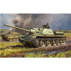 ZVEZDA SU-85 Self Propelled Gun