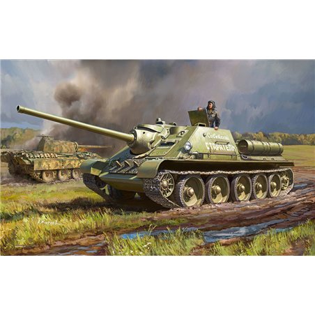 ZVEZDA SU-85 Self Propelled Gun