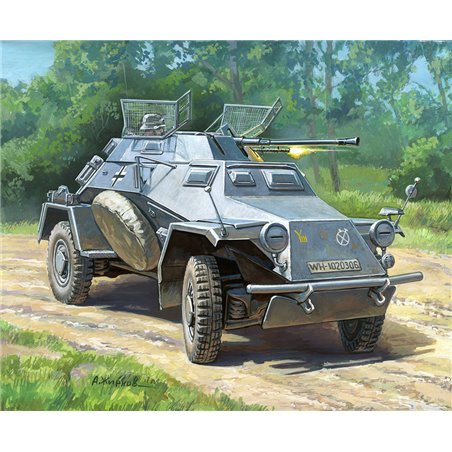 ZVEZDA    Sd.Kfz.222 Armored Car