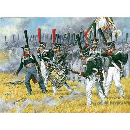 ZVEZDA Russ.Heavy Infantry Grenadiers 1812-1814