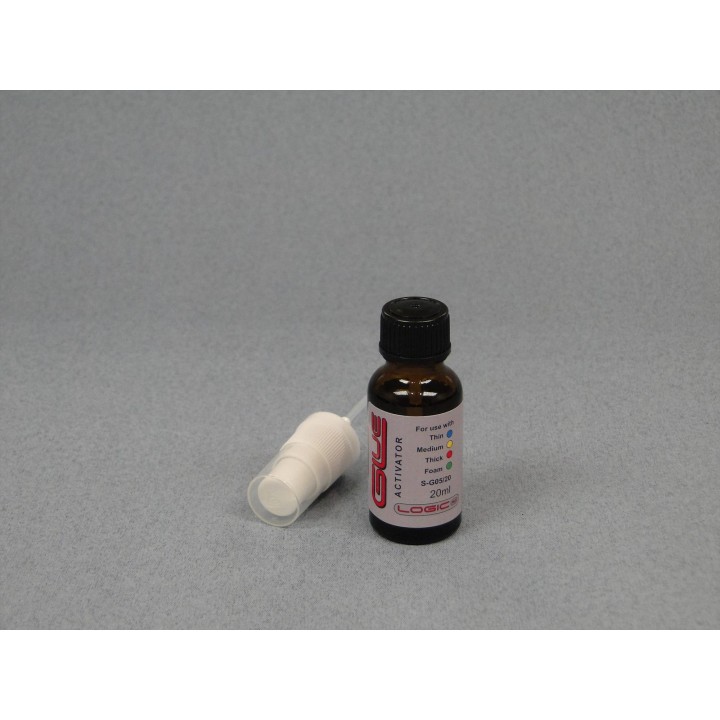 GLUE Cyano Activator 20ml Atomizer/Brush S-G05/20