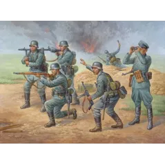 ZVEZDA German Infantry WWII (RR)