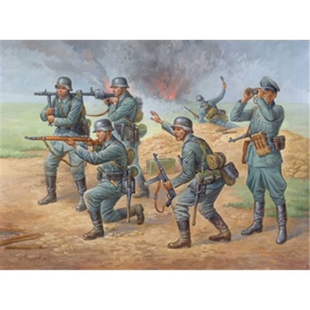 ZVEZDA German Infantry WWII (RR)