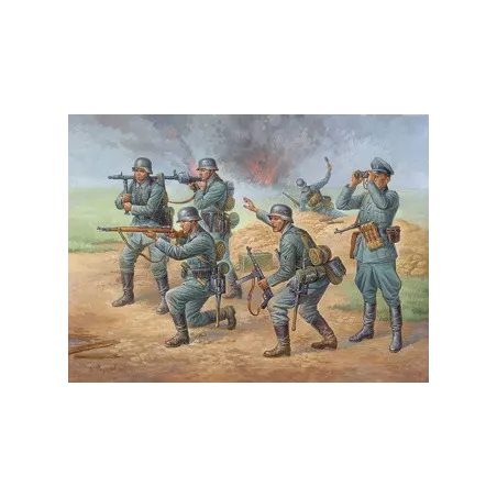 ZVEZDA German Infantry WWII (RR)
