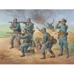 ZVEZDA German Infantry WWII (RR)