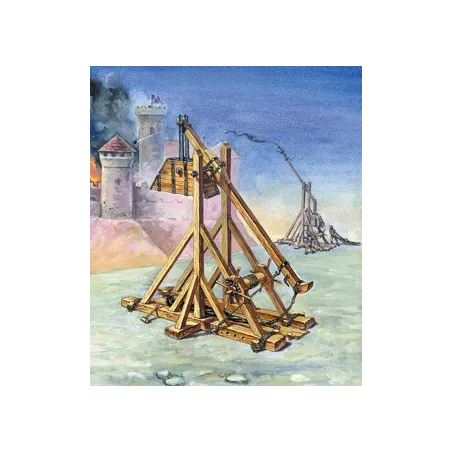ZVEZDA Medieval Trebuchet 