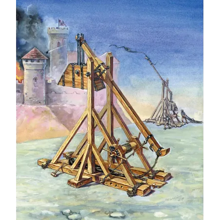 ZVEZDA Medieval Trebuchet 