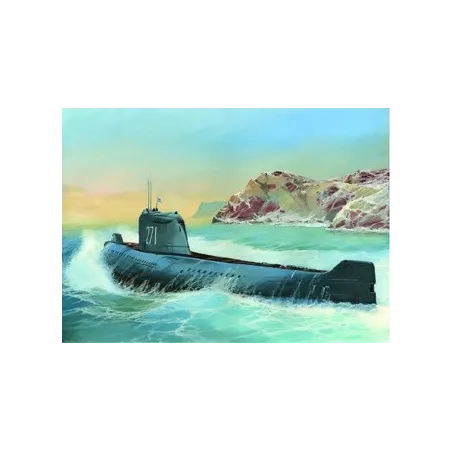 ZVEZDA K-19 Soviet Nuclear Submarine "Hotel" Class 