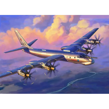 ZVEZDA TU-95 Soviet Turboprop Bomber