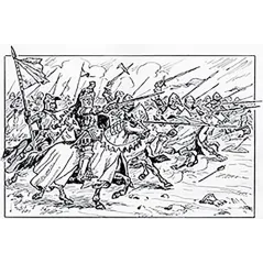 ZVEZDA English Knights 100 Years War
