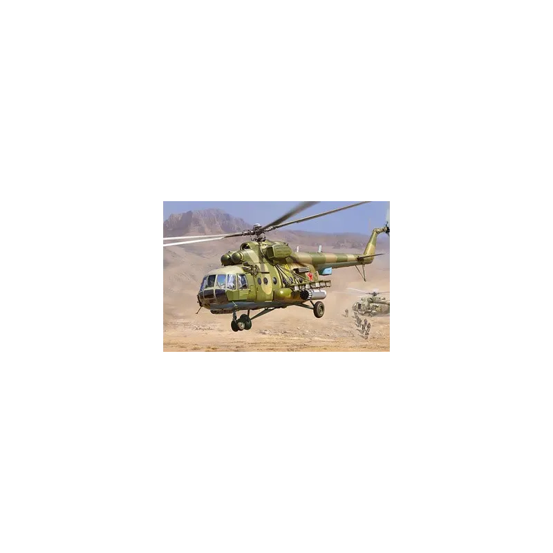 ZVEZDA MIL-MI-8MT Soviet Helicopter