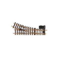 LGB Right Electric Turnout, R3, 22.5Â°