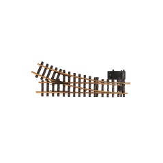 LGB Right Electric Turnout, R3, 22.5Â°