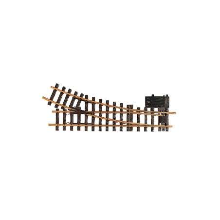 LGB Right Electric Turnout, R3, 22.5Â°