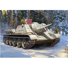 ZVEZDA SU-122 Self Propelled Gun