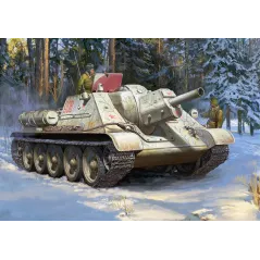 ZVEZDA SU-122 Self Propelled Gun
