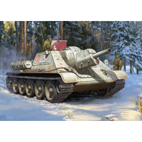 ZVEZDA SU-122 Self Propelled Gun
