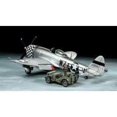 TAMIYA 1/48 P-47D Bubbletop & 4x4 LV