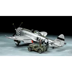 TAMIYA 1/48 P-47D Bubbletop & 4x4 LV