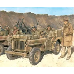 DRAGON SAS 1/4 TON 4X4 COMMANDER'S CAR (SMART KIT)