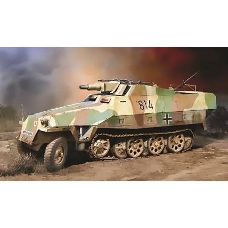 DRAGON 1/35 Sd.Kfz.251/9 Ausf.D w/7.5cm KwK 37 (L/24) 