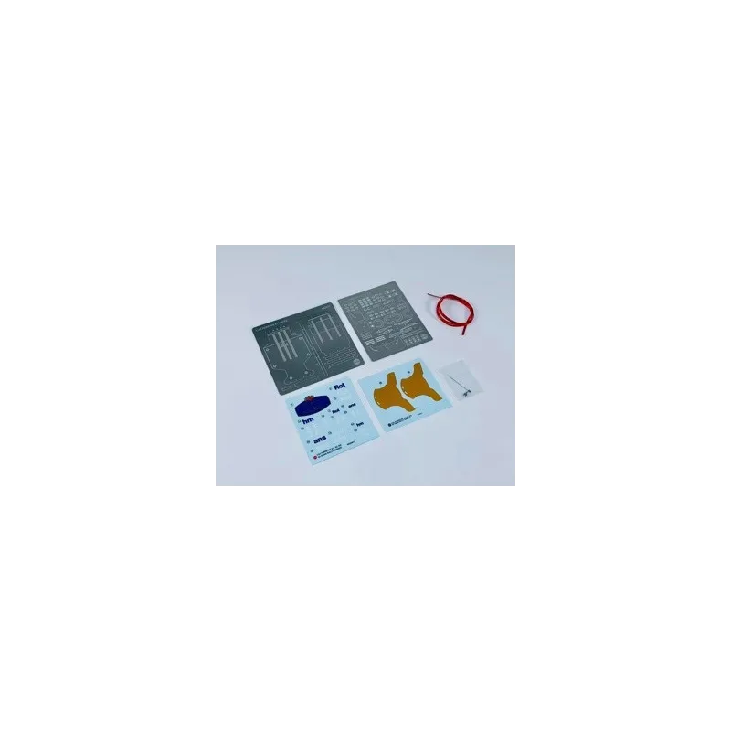 NUNU Etching Detail Parts: Porsche 911 1984 Oman Rall