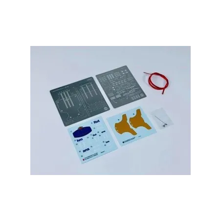 NUNU Etching Detail Parts: Porsche 911 1984 Oman Rall