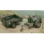ITALERI 250 GAL.S TANK TRAILER - M101 CARGO TRAILER ITALERI 250 GAL.S TANK TRAILER - M101 CARGO TRAILER