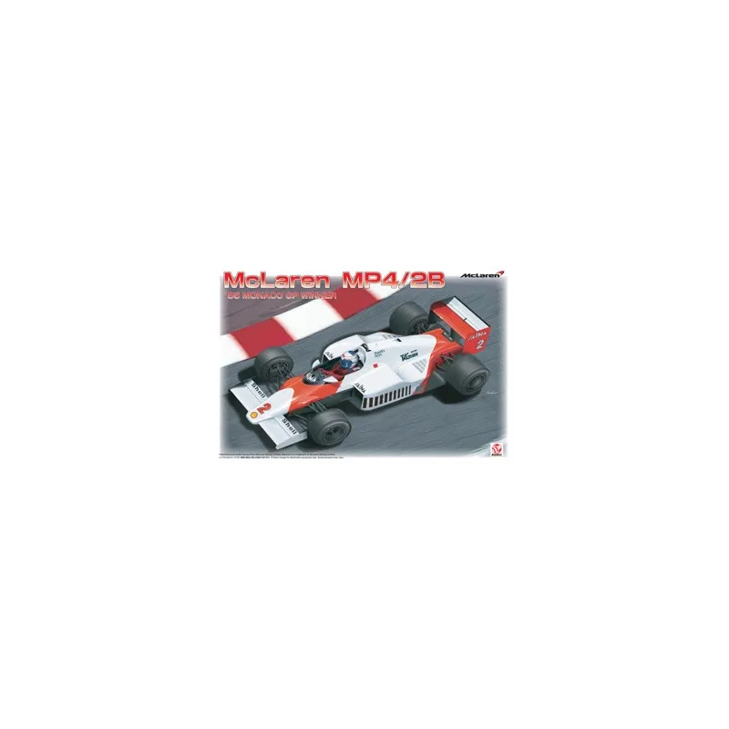 BEEMAX MCLAREN MP4/2b MONACO 1985
