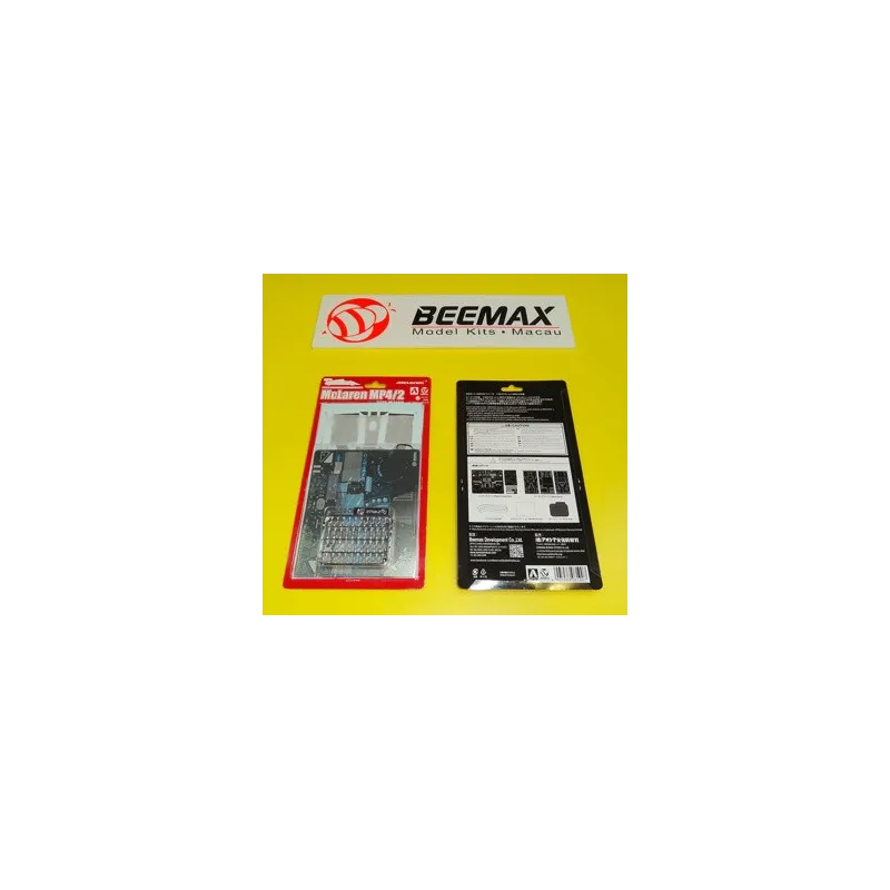 BEEMAX Etching detail parts: Mclaren MP4/2b 1985 Monco GP
