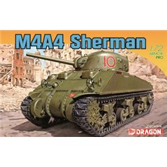 DRAGON 1/72 M4A4 Sherman					