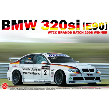 NUNU BMW 320 E90I Wtcc Brands Hatch 2008 Winner